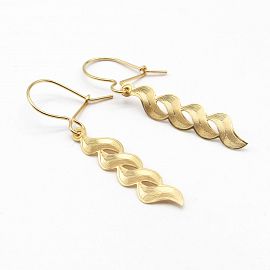AROS BRISURA ONDAS COLGANTES CAF3D2 /O.ROJO