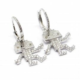 AROS  ARGOLLA  CUBIC MARCIANO  / PLATA
