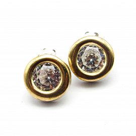 AROS VIROLA CUBIC 11MM /PLATA Y ORO