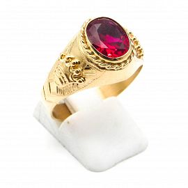 SELLO CORONAS  CUBIC OVAL A752 /O.ROJO