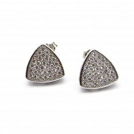 AROS TRIANGULAR CUBICS / PLATA