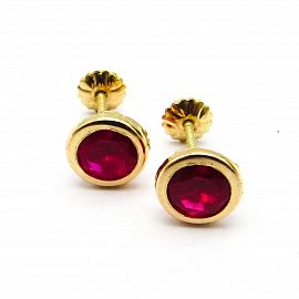 AROS CUBIC 7MM /O.ROJO