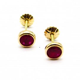AROS CUBIC COLOR 5MM /O.ROJO