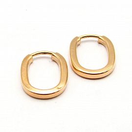 AROS ARGOLLA OVAL AR1 10x15MM /O.ROJO
