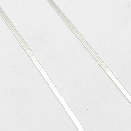 CADENA FLEX 45CM /PLATA
