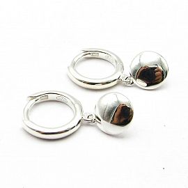 AROS ARGOLLA BISAGRA COLGANTE / PLATA