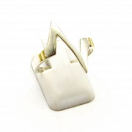 ANILLO ELECTRTO CARDIO /PLATA Y ORO