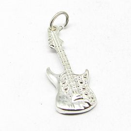 DIJE GUITARRA 30MM /PLATA