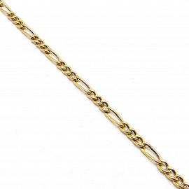 PULSERA FIGARO 3*1 N°1 21CM /O.ROJO