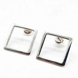 AROS CUADRADO /PLATA