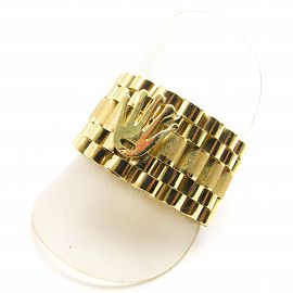 ANILLO TIPO ROLEX CORONA 8MM /O.AMARILLO