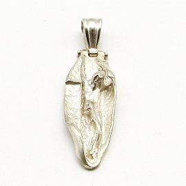DIJE CRISTO 12x30MM /PLATA 