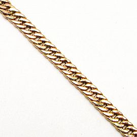 PULSERA GROUMET INGLESA 21CM /O.ROJO