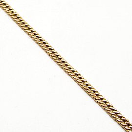 PULSERA GROUMET INGLESA 21CM /O.ROJO