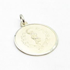 MEDALLA MEDICINA 24MM /PLATA