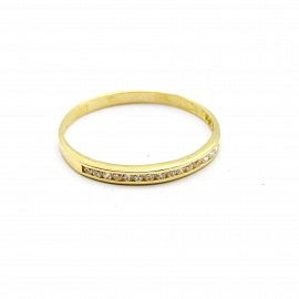 ANILLO 1/2 SINFIN 3698/O.AMARILLO