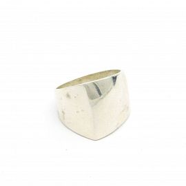 ANILLO FRENTE ANCHO 323 /PLATA