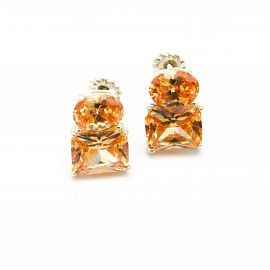 AROS CUBICS /PLATA Y ORO