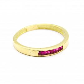 ANILLO CUBICS 3735 /O.AMARILLO