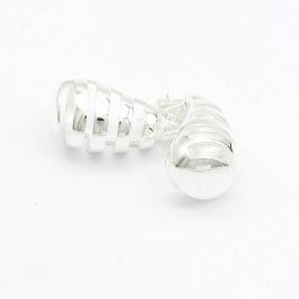 AROS GOTA ABIERTA / ACERO BLANCO