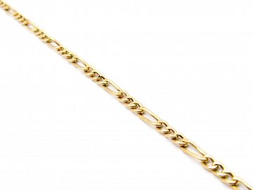 PULSERA FIGARO 3*1 N°1 18CM /O.ROJO