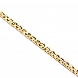 PULSERA GROUMET 21CM /O.ROJO