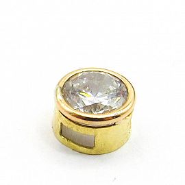 DIJE SUSANO 8MM /O.AMARILLO