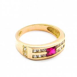 ANILLO CUBICS CENTRO CARRE 1784