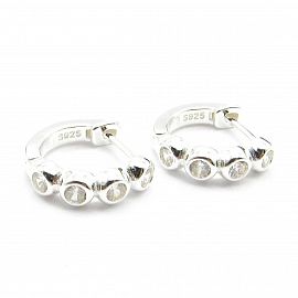 AROS ARGOLLA CUBICS / PLATA