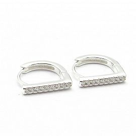 AROS ARGOLLA CUBICS / PLATA