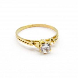 ANILLO SOLITARIO GRIFAS*6 SSR00 PUENTE /O.ROJO