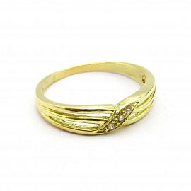 ANILLO CALADO CUBICS SIA00 /O.AMARILLO