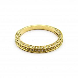 ANILLO 1/2 SINFIN CUBICS LATERALES 849 /O.AMARILLO