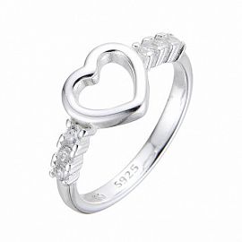 Anillo de Corazon / PLATA