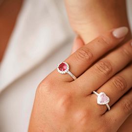 Anillo Cubics / PLATA