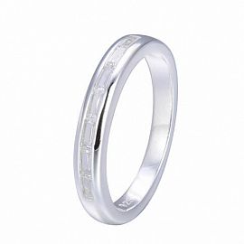 Anillo Baguette / PLATA