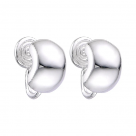 AROS 1/2 ARGOLLA REDONDOS / PLATA