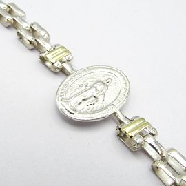 PULSERA PANTHER MILAGROSA /PLATA Y ORO
