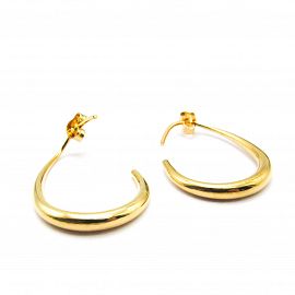 AROS 1/2 ARGOLLA /ACERO DORADO