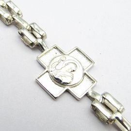 PULSERA PANTHER CRUZ SAN BENITO /PLATA Y ORO