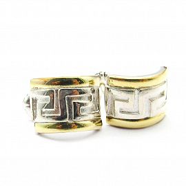 AROS CURVO /PLATA Y ORO