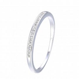 ANILLO 1/2 SIN FIN CUBIC / PLATA