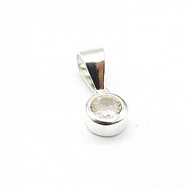 DIJE CHARM PUNTO LUZ CUBIC / PLATA