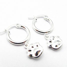 AROS ARGOLLA HUELLA / ACERO BLANCO