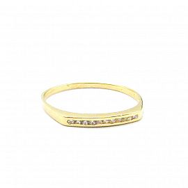 ANILLO FRENTE CUBICS 3566 /O.AMARILLO