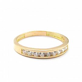 ANILLO 1/2 SINFIN CUBICS 3637 /O.ROJO