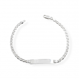 PULSERA IDENTIDAD GUCCI / PLATA