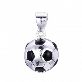 DIJE PELOTA FÚTBOL / PLATA