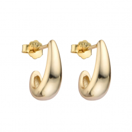 AROS GOTA INFLADOS / PLATA DORADA