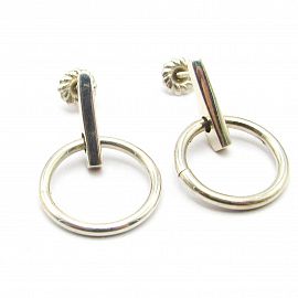 AROS RUEDA COLGANTE  /PLATA